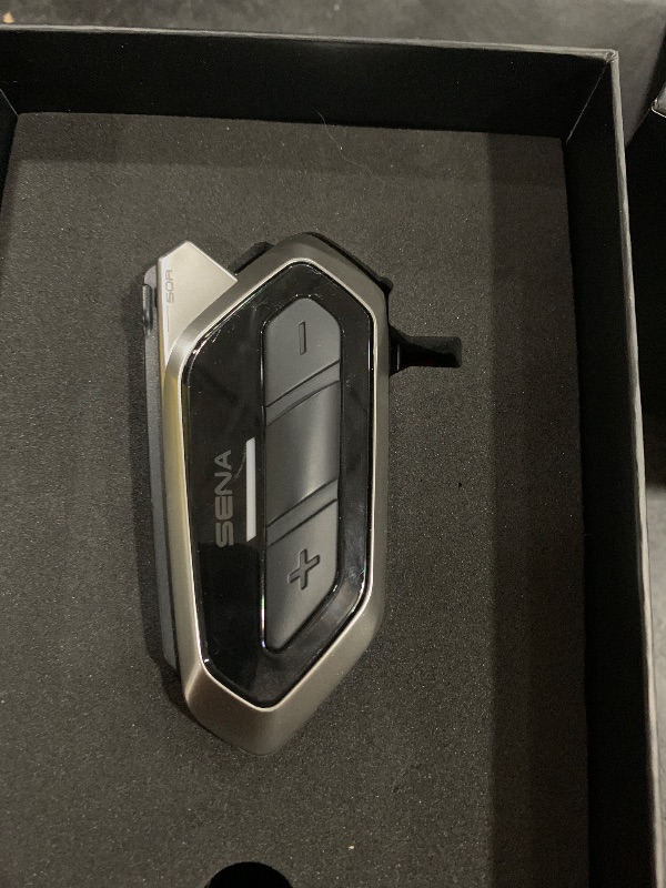 Photo 1 of Sena 50R 3-Button Motorcycle Bluetooth Headset w/Sound by Harman Kardon Integrated Mesh Intercom System Premium Microphone & Speakers