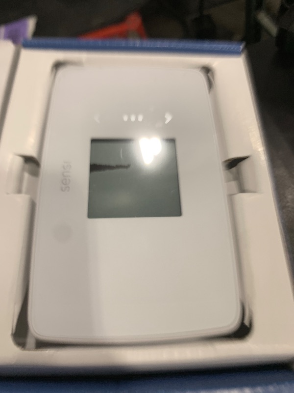 Photo 1 of Sensi Lite Smart Thermostat, Programmable, WiFi, Easy DIY, Works With Alexa, ENERGY STAR Certified, ST25W, Most Systems C-Wire Not Required, C-Wire needed with Heat/Cool Only & Heat Pump System -White