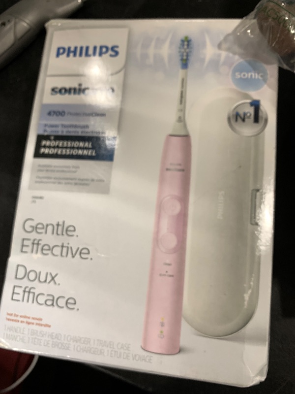 Photo 1 of Philips Sonicare DiamondClean 9900 Prestige Electric Toothbrush - with SenseIQ Technology and Advanced AI App, 5 Brushing Modes, 3 Intensity Levels, Charging Travel Case, Pink, Model HX9990/13
