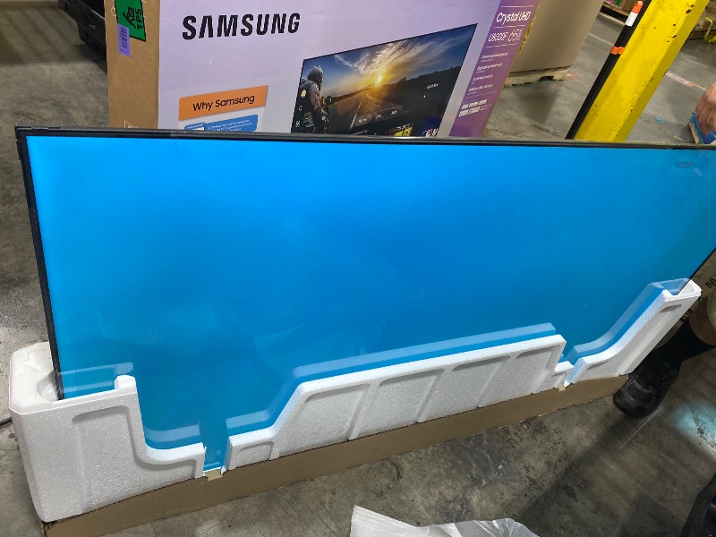 Photo 1 of Samsung 65-Inch Class Crystal UHD U8000F 4K Smart TV (2025 Model) Endless Free Content, Processor, MetalStream Design, Knox Security, Alexa Built-in