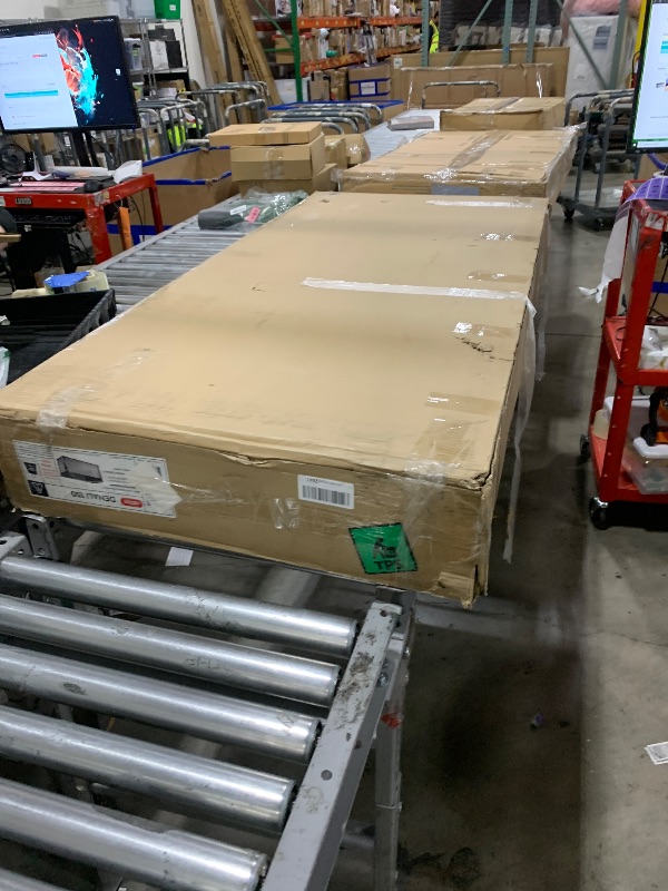 Photo 1 of Keter Denali 150 Gallon Resin Large Deck Box with Double Wall 20mm Panels - Paintable and Drillable-Organization and Storage for Patio Furniture and Outdoor Items, Grey & Black