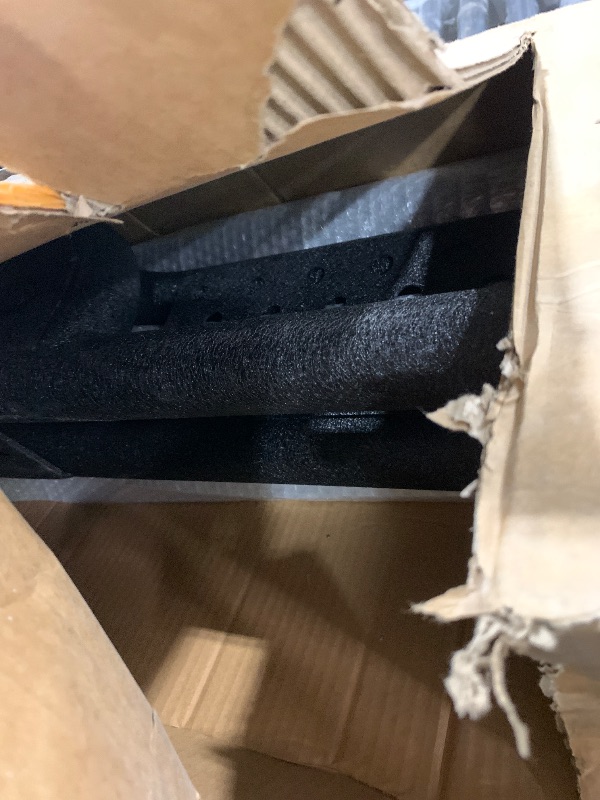 Photo 1 of OEDRO Running Boards Compatible with 2019-2026 Dodge Ram 1500 New Body Crew Cab (Not fit 1500 Classic), Bed Access Side Steps, Two Stairs Nerf Bars Black Powder Coated