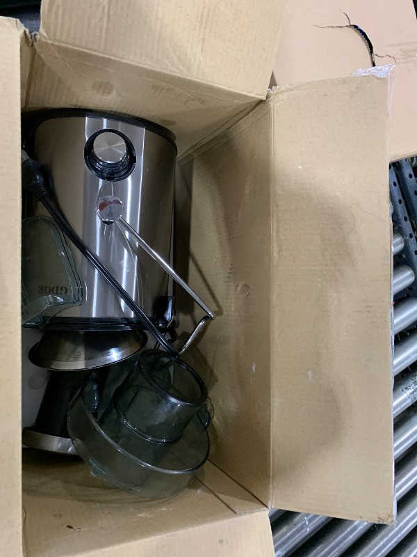 Photo 1 of ITEM IS MISSING PARTS. UNSURE WHAT PARTS ARE MISSING.----------------------------------------------------Juicer Machines, Cold Press Juicer with 5.8" Wide Feed Chute, 300W Slow Masticating Juicer for Whole Fruits & Vegetables, High Juice Yield, Easy to Cl