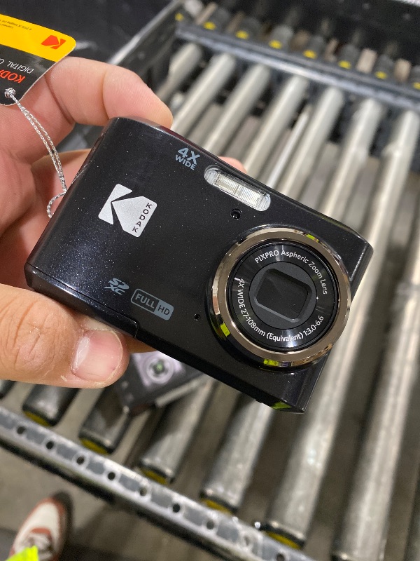 Photo 1 of Kodak PIXPRO FZ45 Digital Camera, 16MP Point & Shoot with 4X Optical Zoom, 27mm Wide Angle, 2.7 Inch LCD, 1080p Video, Black
