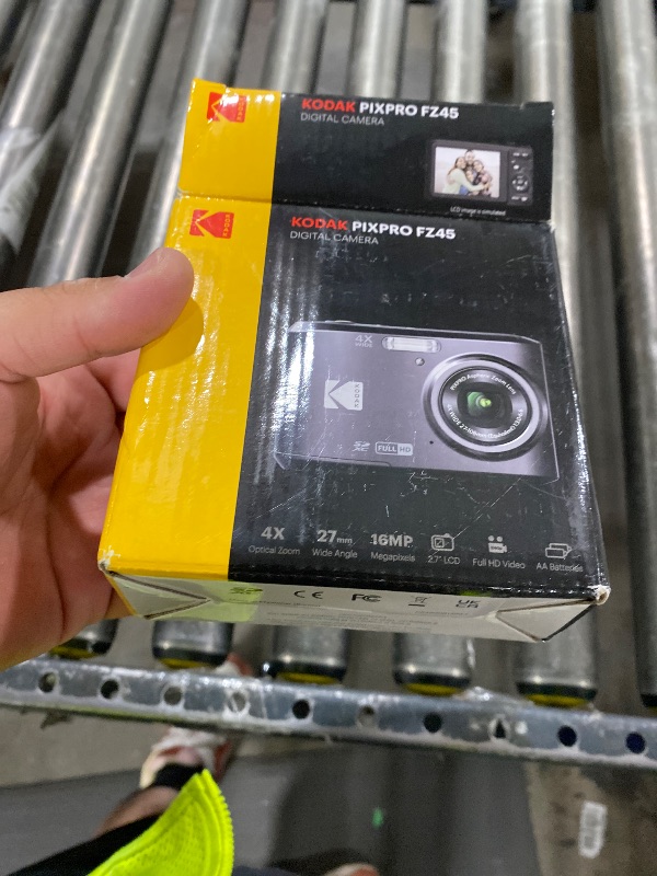 Photo 1 of Kodak PIXPRO FZ45 Digital Camera, 16MP Point & Shoot with 4X Optical Zoom, 27mm Wide Angle, 2.7 Inch LCD, 1080p Video, Black