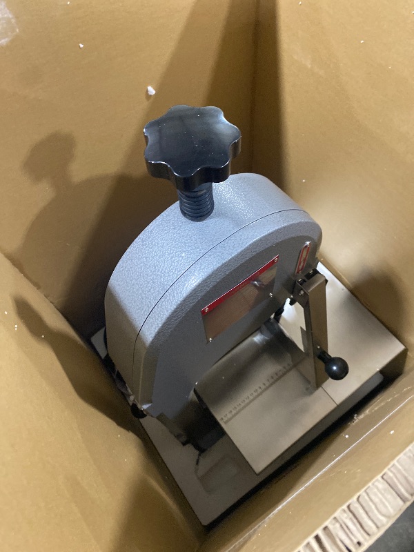 Photo 1 of LEM Products Electric Tabletop Meat Saw, Meat and Bone Cutter Bandsaw Machine for Butchering