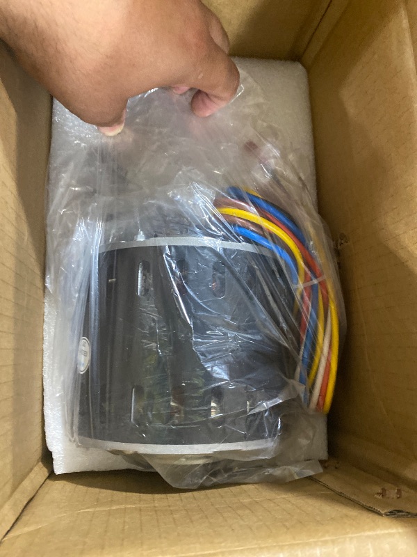 Photo 1 of 5KCP39HGS599S Furnace Blower Motor – 1/3 HP 115V 1075 RPM 4-Speed | Replacement for GE & Trane Models MOT9053, MOT09053, MOT18948, MOT04716, MOT04722, MOT13512, MOT16953