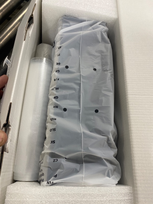 Photo 1 of Upgraded Precision Fast-Vacuum Sealer, LIWUNON Commercial Full Automatic Food Vacuum Sealer Machine, Double Heat Seal, Built-in Cutter&Bag Storage, Powerful Food Vacuum Saver, 2 Bag Rolls&hose