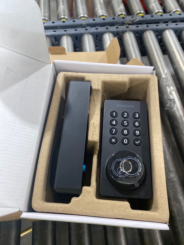 Photo 1 of Philips WiFi Keypad Door Lock with Handle, Built-in WiFi, APP Remote Control, Voice & Fingerprint Unlock, Smart Locks for Front Door with Auto Lock, Digital Front Door Lock Set, Keyless Entry Deadbolt