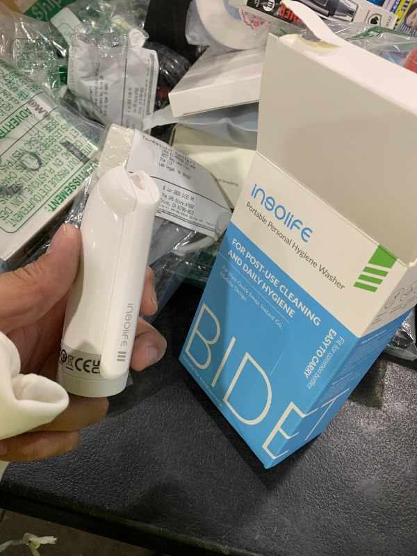 Photo 1 of Insolife® Portable Bidet | High Pressure Travel Bidet 350ml | 2 Pressure Modes, IPX7 Waterproof, USB Rechargeable Personal Hygiene on Trip & Daily Use