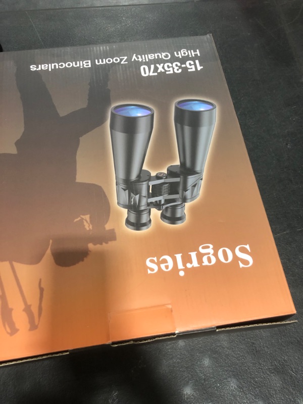 View 2 of Sogries Binoculars for Adults High Powered, 10x35 HD Binoculars with 70MM Large Objective Lens, BAK4 Prism & FMC Optics for Bird Watching, Stargazing, Hunting & Travel