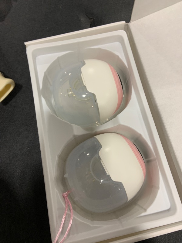 Photo 1 of Hands-Free Wearable Electric Breast Pump, 3 Modes &15 Levels,320mmHg Strong Suction,Double-Sealed Leak-Proof Flange for Baby-Like Comfort,18/20/22/24mm Adjustable Flange, Pink 2-Pack Breast Pump Set