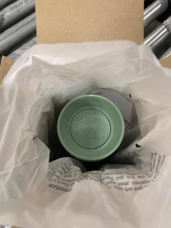 Photo 1 of Baby Brezza SuperFast Portable Bottle Warmer 3x Faster than Others, Travel Milk Formula Warmer with 4 Temperature Settings, 9oz Capacity, USB Rechargeable, Safe & Even Heating, No Adapters, Sage Green
