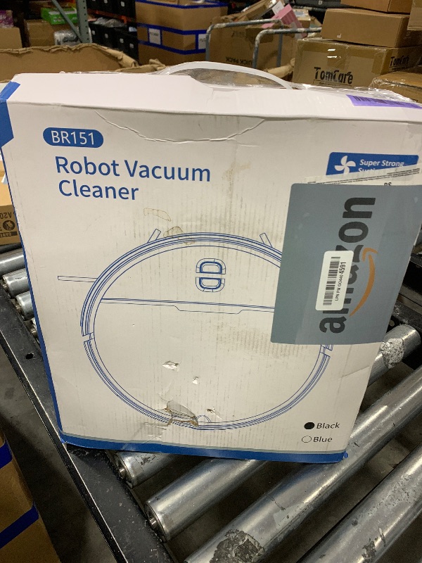 Photo 1 of Robot Vacuum and Mop Combo, Compatible with Alexa/Google Assistant/Smart APP, Strong Suction with Water Tank, Long Runtime, Schedule, Quiet, Ideal for Hard Floors, Low-Pile Carpets and Pet Family