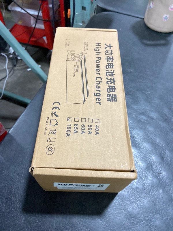 Photo 1 of Capacity.Li LiFePO4 Battery Charger, 14.6V High Power Charger Adjustable Voltage 0-15V & Current 0-100A, Smart Fast Battery Charger for Replacement LiFePO4 Batteries?Anderson?