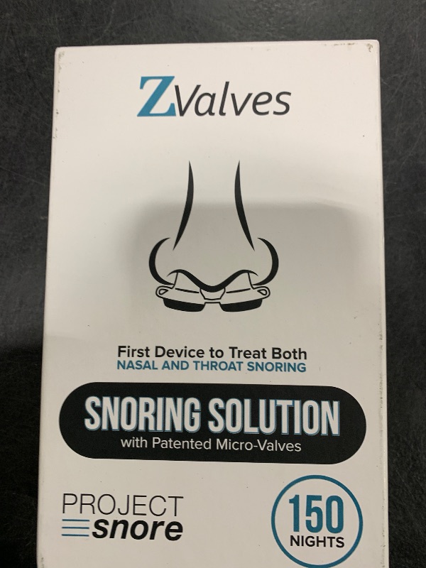 Photo 1 of Anti Snoring Devices | First Snoring Solution to Treat Both Nasal & Throat Snoring | ZValves | Best Snore Stopper Nasal Dilators with Patented Micro-Valves for Quiet Sleep | 150 Nights | Made in USA