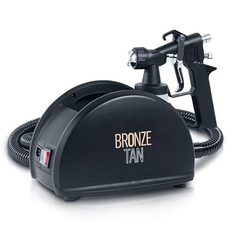 Photo 1 of Spray Tan Machine - HVLP Spray Tan Gun with Sleek Design - Professional Spray Tanning Machine for Salon and Mobile Salon Owners 110V by Bronze Tan

