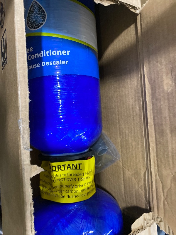 Photo 1 of Aquasana Whole House Salt-Free Water Conditioner Replacement Tank | 600,000 Gallons | Descaler Tackles Sediment & Scale to Protect Pipes & Appliances | No Salt or Drain Line Required | EQ-AST-WH-R