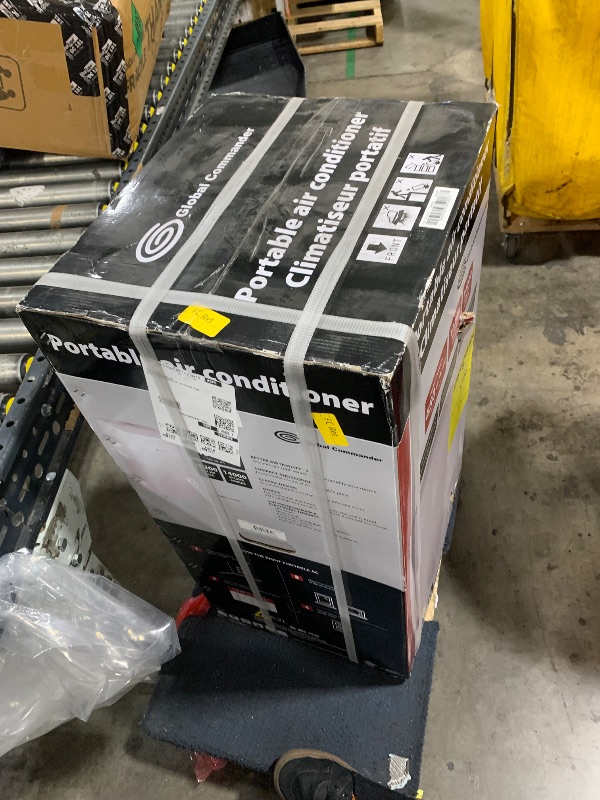 Photo 1 of Global Commander Portable Air Conditioner Unit, 14000 BTU (10K SACC), White (PAG-Y14KCO790C)