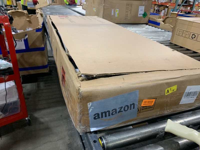 Photo 1 of Novilla Full Size Bed Frame, Full Size Bed Frame with Headboard, Full Size Bed Frame with Storage Drawers, Full LED Bed Frame, Charging Station and Adjustable Headboard, No Box Spring Needed, Beige