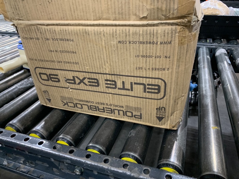 Photo 1 of PowerBlock Elite EXP Adjustable Dumbbells, Sold in Pairs, Stage 1, 5-50 lb. Dumbbells, Durable Steel Build, Innovative Workout Equipment, All-in-One Dumbbells, Expandable with Expansion Kits