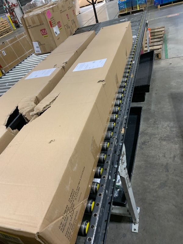 Photo 1 of Amazon Basics Smart Box Spring Bed Base, 7-Inch Height Mattress Foundation, Tool-Free Easy Assembly, King Size Bed, Sturdy Support, Durable Construction, 79" x 75.5" x 7", White