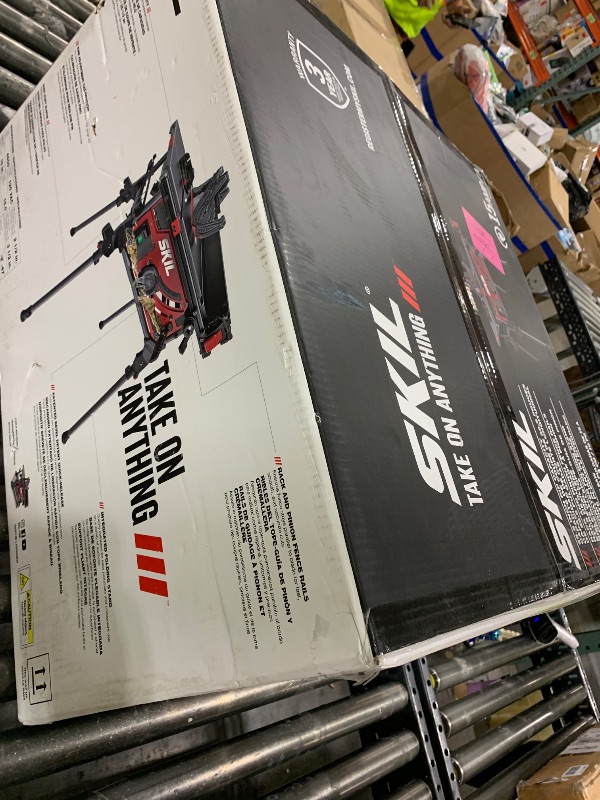 Photo 1 of SKIL 15 Amp 10 Inch Portable Jobsite Table Saw with Folding Stand- TS6307-00