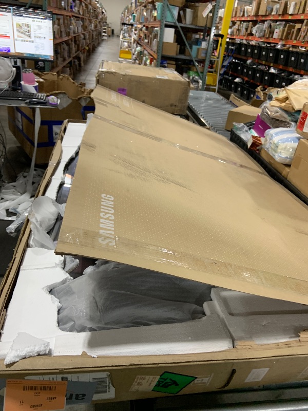 Photo 1 of SELLING FOR PARTS ONLY-----Samsung 65-Inch Class Crystal UHD U8000F 4K Smart TV (2025 Model) Endless Free Content, Processor, MetalStream Design, Knox Security, Alexa Built-in