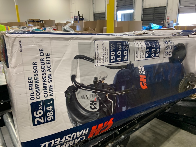 Photo 1 of 26 Gallon Oil-Free Air Compressor (DC260000)