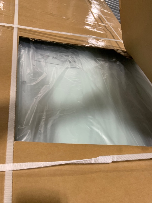 Photo 1 of 48" W X 76'' H Single Sliding Bypass Shower Door Soft Close Frameless Chrome Bathroom Door with Clear Tempered Glass&Reversible Installation 48 in. Frameless Door in Chrome