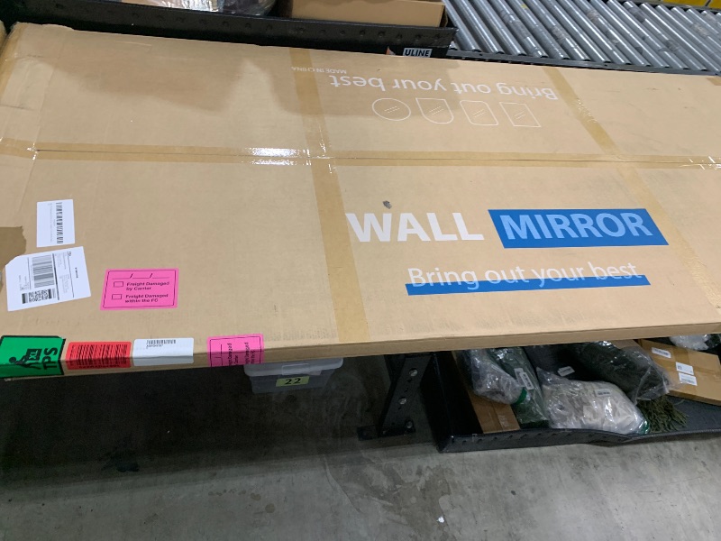 Photo 1 of 32"x72" LED Bathroom Mirror with Lights, Anti-Fog, Backlit + Front Lit, Dimmable, Led Vanity Mirror for Wall, Lighted Bathroom Mirror, 3 Colors, Shatter-Proof Tempered Glass