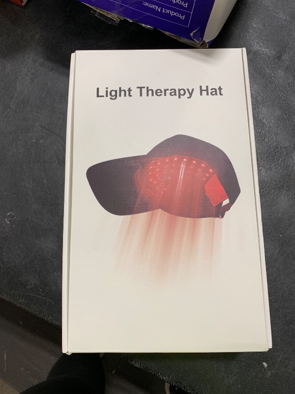 Photo 1 of Uvsicsve Laser Hair Growth Cap, FDA Cleared 650nm LLLT Red Light Therapy – Alternative for Targeted Hairline & Thinning Crown, Scalp Care Device, Rechargeable for Men & Women - Black