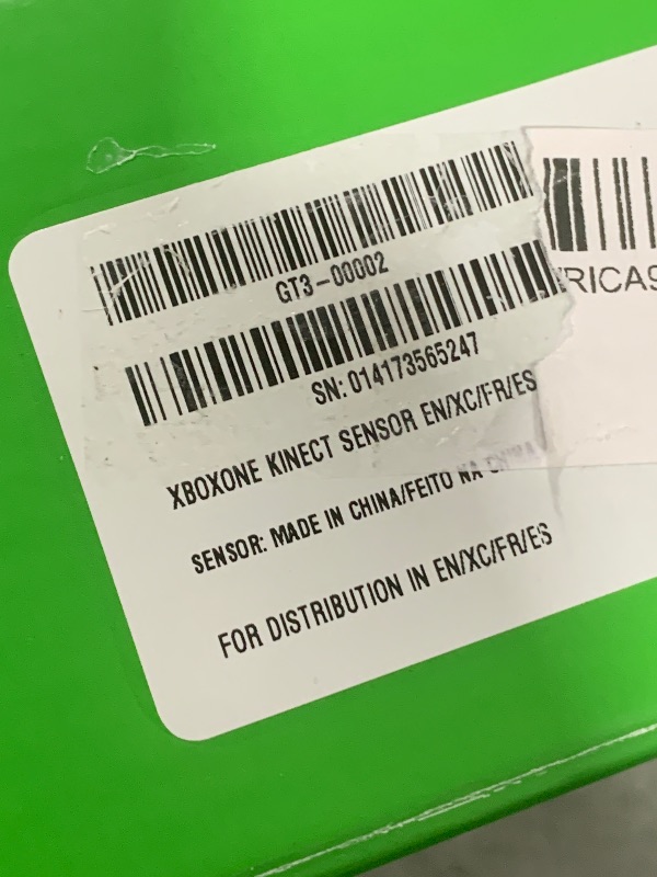 Photo 1 of Xbox One Kinect Sensor
