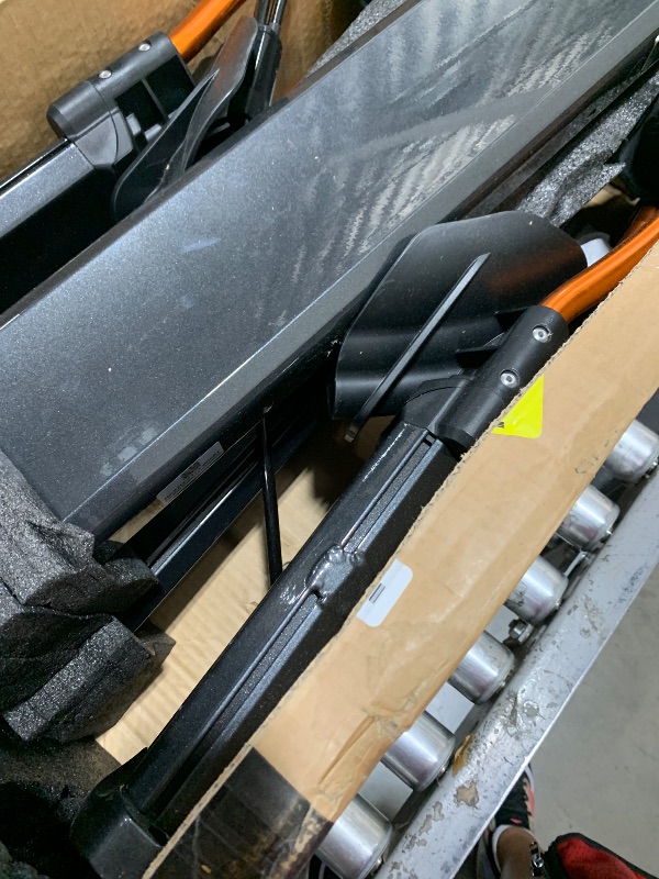 Photo 1 of KUAT NV Add-On 2.0-2" - +2-Bike Rack | Increases the 2" NV 2.0 to a 4-Bike Hitch Rack | Rugged All-Metal Construction | E-Bike Compatible | Gray Metallic and Orange Anodize (NA22G)