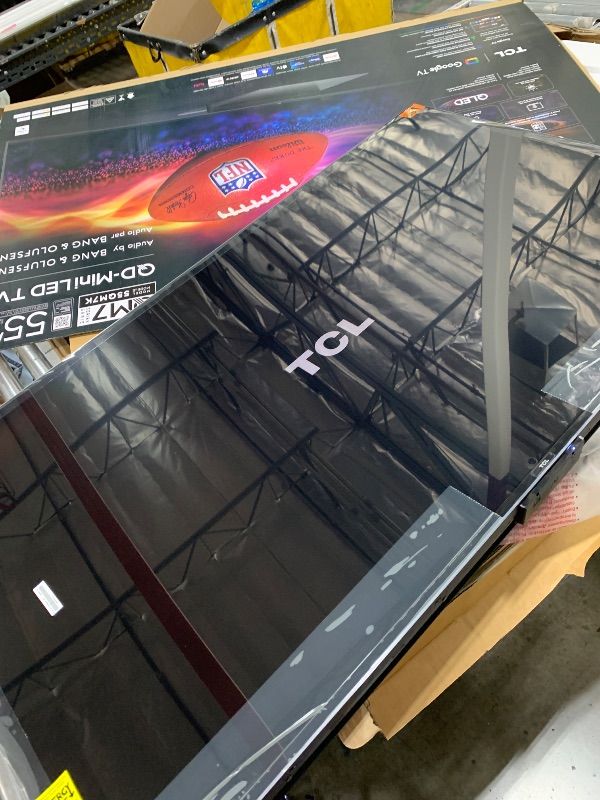 Photo 1 of TCL 55 Inch Class QM7K Series | Mini LED QLED 4K HDR | 55QM7K, 2025 Model | 120HZ-144HZ Anti Reflective Screen Smart Google TV Dolby Atmos Onkyo Audio | Voice Remote Alexa Gaming Streaming Television
