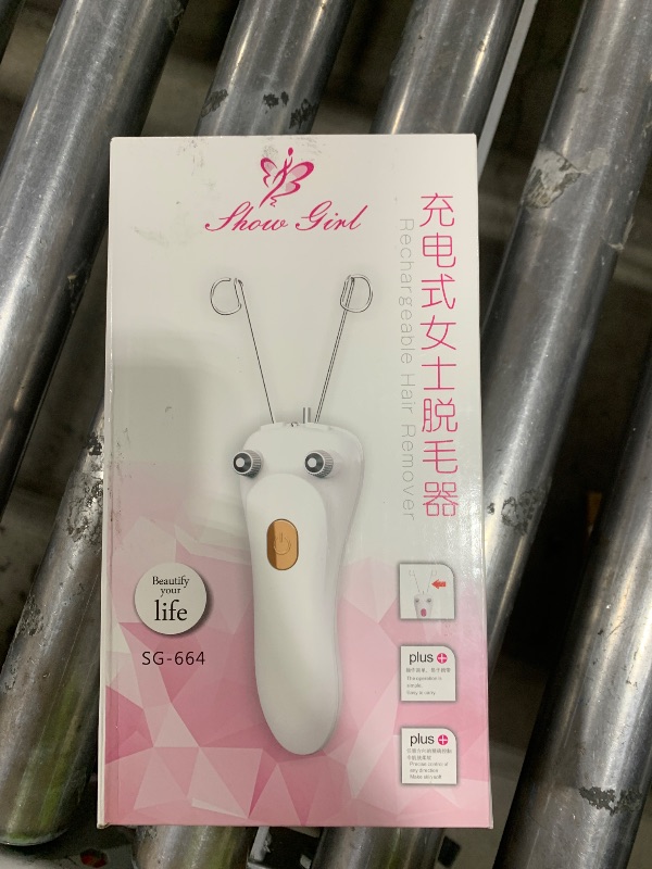 Photo 1 of Ejoyous Electric Face Eyebrow Threading Epilator, USB Charging, Cotton Thread Depilation Machine, Women Girls Ladies