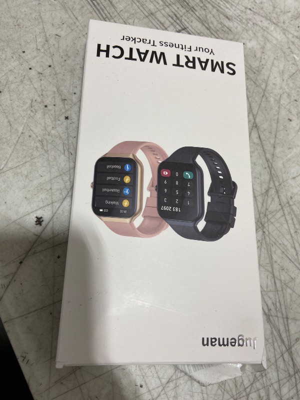 Photo 1 of Smart Watch,1.96"HD Smartwatch for Men Women (Answer/Make Call), 2026 Fitness Activity with Heart Rate/Sleep Monitor/Step Counter, IP68 Waterproof, 113+ Sport Modes Running Watch for Android iOS Black