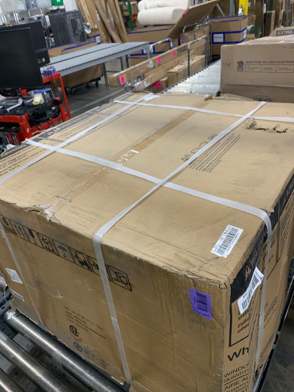 Photo 1 of Whirlpool 18,000 BTU Window Mounted Inverter Air Conditioner with Quiet, High Efficiency Operation and Remote, Window AC Unit for Apartment, Living Room, Bedroom, Large Rooms up to 1000 Square Feet