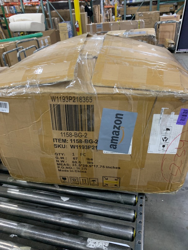Photo 1 of Missing metal frame-------------------------Eafurn 3 in 1 Convertible Pull Out Sleeper Sofa Couch Bed Queen Size, Corduroy Pullout Lounge Loveseat RV Sofa&Couches Sofabed with Soft Pillows Armrest,Side Pockers for Living Room Apartment