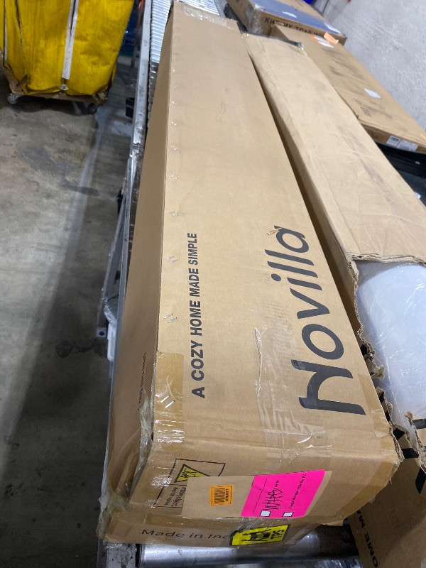 Photo 1 of Novilla 12 Inch King Mattress,Hybrid Mattress King Size with Silky Cool Fabric, Gel Memory Foam & Pocketed Coils for Motion Isolation & Refreshing Cool Nights CertiPUR-US Certified Mattresses in a Box