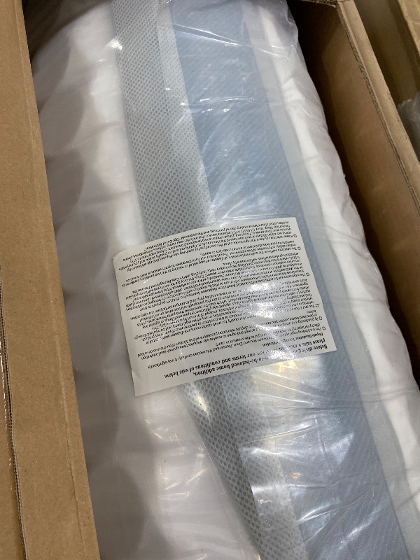 Photo 1 of Zinus 12 Inch Comfort Support Hybrid Mattress [New Version], Queen, Fiberglass Free, Medium Plush, Motion Isolation, Certified Safe Foams & Fabric, Mattress in A Box