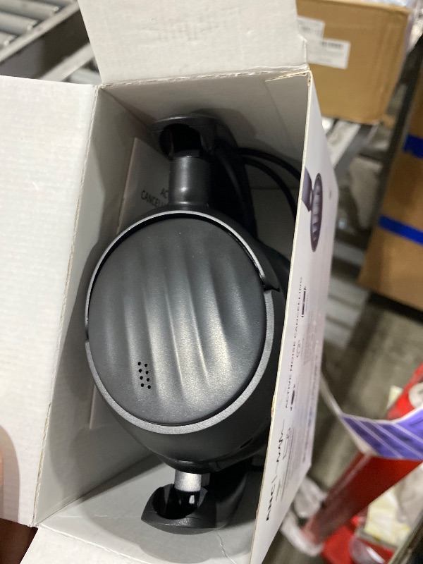 Photo 1 of MMWOWARTS ANC Bluetooth Headphones, Over Ear Wireless 35H HiFi Stereo Foldable Foam Ear Cups for Sports Travel Black
