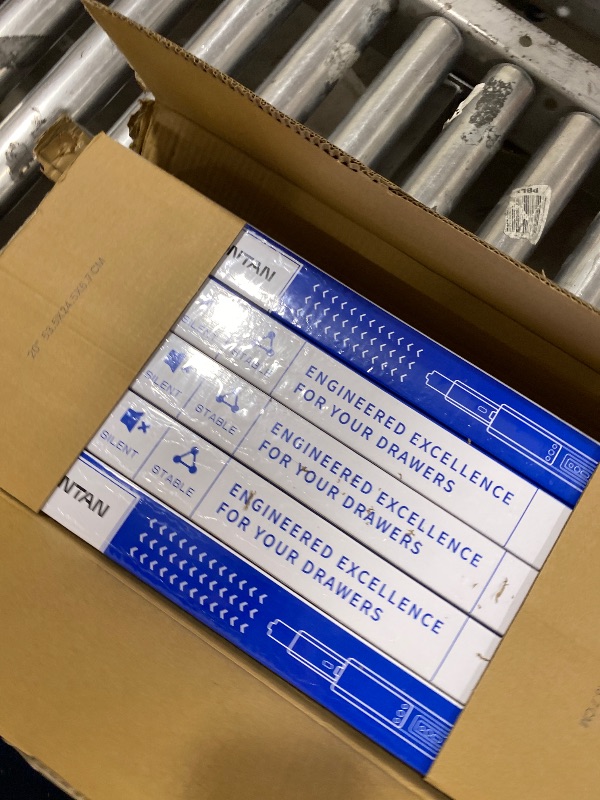 Photo 1 of LONTAN 10 Pairs Soft Close Drawer Slides 20in SL4502S3-20 Ball Bearing Full Extension Dresser Drawer Glides Side Mount Heavy Duty Cabinet Rails 100lb Capacity