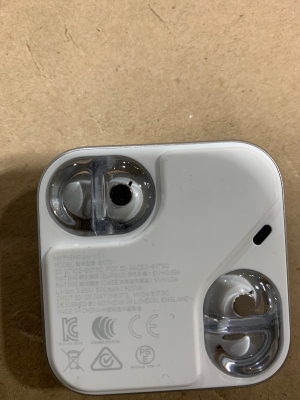 Photo 1 of Nothing Ear (3) Wireless Earbuds Super Mic 45dB Hybrid Active Noise Cancelling Bluetooth Headphones Hi-Res 6 Mics, 12mm Dynamic Bass Boost, Dual Connect ANC Sport Ear Buds for iPhone Android, Black
