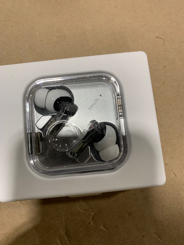 Photo 1 of Nothing Ear (3) Wireless Earbuds Super Mic 45dB Hybrid Active Noise Cancelling Bluetooth Headphones Hi-Res 6 Mics, 12mm Dynamic Bass Boost, Dual Connect ANC Sport Ear Buds for iPhone Android, Black