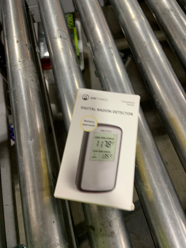 Photo 1 of Airthings Corentium Home Radon Detector 223 Portable, Lightweight, Easy-to-Use, (3) AAA Battery Operated, USA Version, pCi/L
