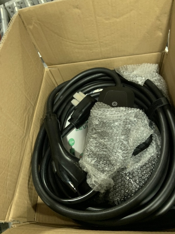 Photo 1 of TLE LEVEL Level 2 EV Charger - Portable 40 Amp 9.6kW EV Charger, NEMA 14-50 Plug Electric Vehicle Charging Stations for J1772 Electric Cars, 25' Cable Smart 240V EV Chargers for Home