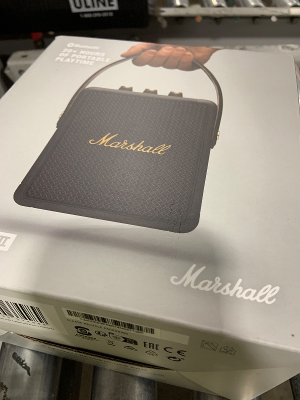 Photo 1 of Marshall Stockwell II Portable Bluetooth Speaker - Black