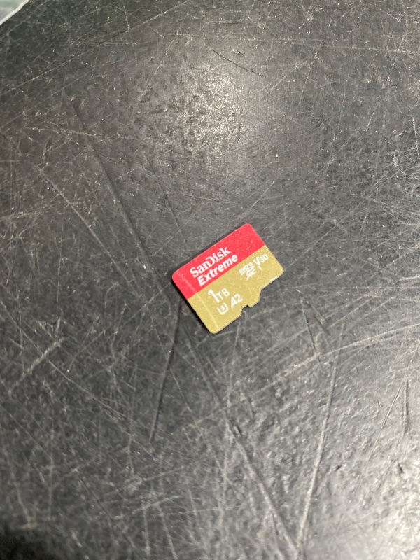 Photo 1 of SANDISK 1TB Extreme microSDXC UHS-I Memory Card with Adapter - C10, U3, V30, 4K, 5K, A2, Micro SD Card- SDSQXAV-1T00-GN6MA