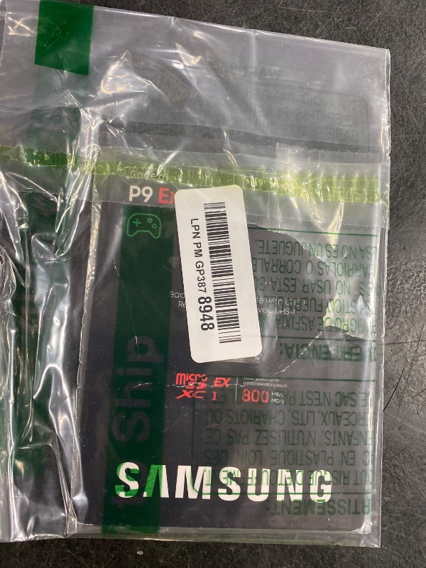 Photo 1 of Samsung P9 Express microSD Express Card, 256GB microSDXC Memory Card, Up to 800 MB/s, for Nintendo-Switch ™ 2, (MB MK256T/AM)
